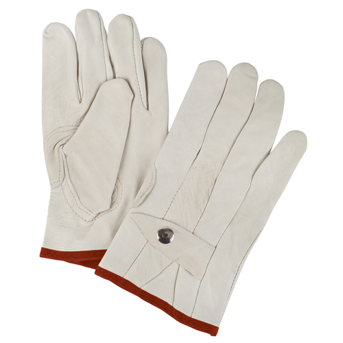 Standard-Duty Ropers Gloves, Small, Grain Cowhide Palm Ontario Safety Products