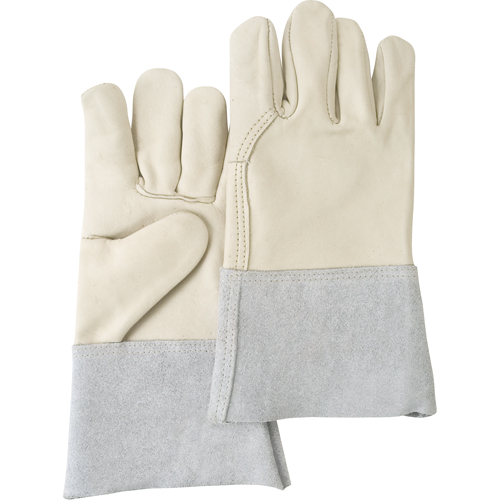 Gants de travail d'usage standard, Grand, Paume en Cuir fleur de vache Ontario Safety Products