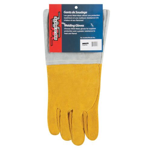 Superior Fit TIG Welding Gloves, Split Deerskin, Size Small Ontario Safety Products