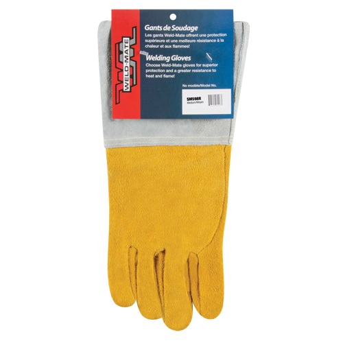 Gants de soudage TIG &agrave; ajustement sup&eacute;rieur, Cuir de daim refendu, Taille Moyen Ontario Safety Products