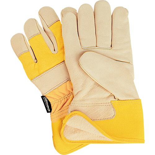 Gants d'ajusteur &agrave; chaleur sup&eacute;rieure de premi&egrave;re qualit&eacute;, Grand, Paume en Cuir fleur de vache, Doublure en Thinsulate Ontario Safety Products