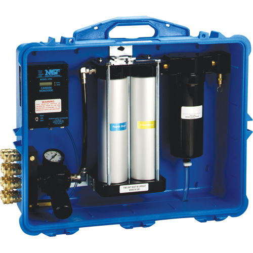 Panneaux r&eacute;gulateurs et filtre &agrave; air portatifs, Capacit&eacute; 100 pi³/min Ontario Safety Products