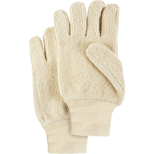 Heat-Resistant Gloves, Terry Cloth, Large, Protects Up To 200° F (93° C) Ontario Safety Products