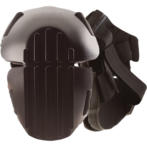 Hard Shell Knee Pads, Hook and Loop Style, Plastic Caps, Foam Pads Ontario Safety Products