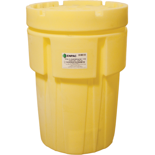 Baril de r&eacute;cup&eacute;ration Poly-Overpack 110 , 103 gal. US, Stationnaire Ontario Safety Products