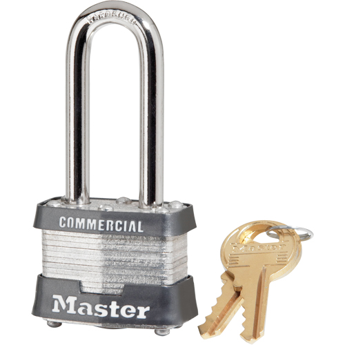 Pin Tumbler Padlock, Keyed Alike, Laminated Steel, 1-9/16" Width Ontario Safety Products