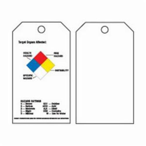 &eacute;tiquettes auto-plastifiantes du droit &agrave; l'information, Polyester, 3" la x 5-3/4" h, Anglais Ontario Safety Products