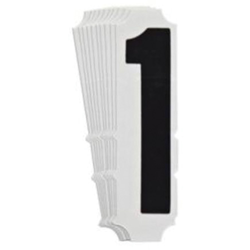 &eacute;tiquettes de lettres et chiffres gothiques individuels Quick-Align, 1, 4" h, Noir Ontario Safety Products