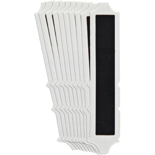 &eacute;tiquettes de lettres et chiffres gothiques individuels Quick-Align, I, 4" h, Noir Ontario Safety Products