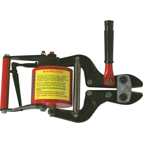 Couteau pneumatique &agrave; coupe centrale pour un suage l&eacute;ger Ontario Safety Products