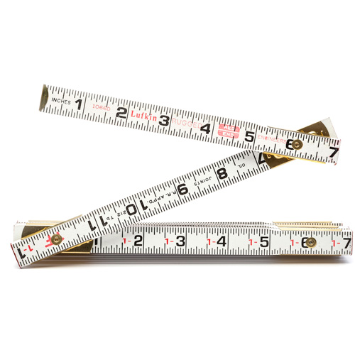 Red End&reg; Engineer's Scale Rule, 6' L, Wood, 1/16" Graduations Ontario Safety Products