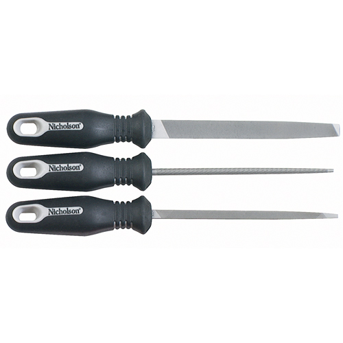 Jeu de limes ergonomiques, 3 pi&egrave;ces Ontario Safety Products