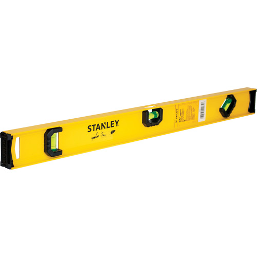 Niveau &agrave; lecture sur le dessus, Poutre en I, 24" lo, Aluminium, 3, Non magn&eacute;tique Ontario Safety Products