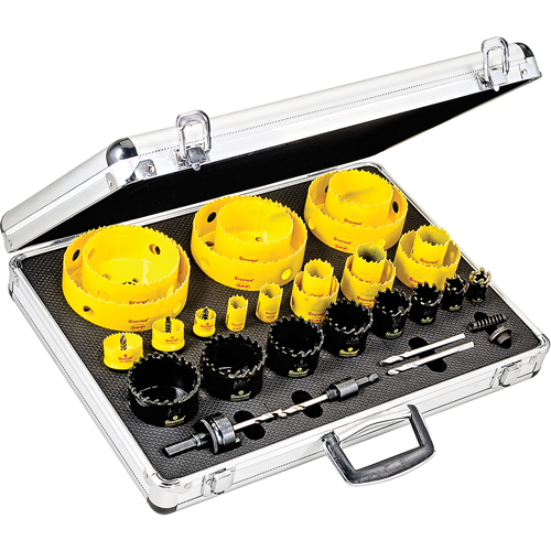 Trousses de scies cloches pour &eacute;lectricien, 31 morcea Ontario Safety Products