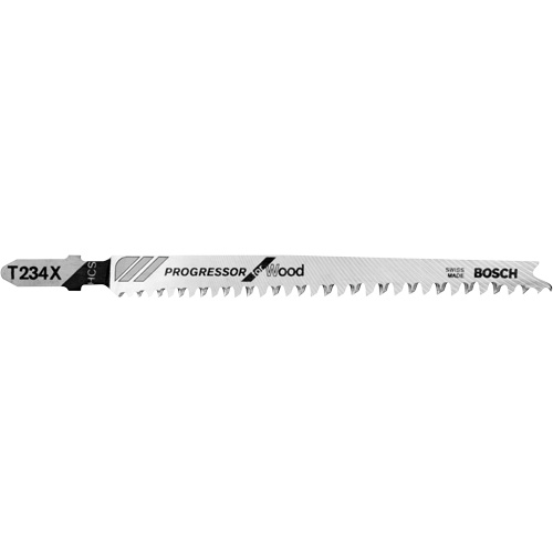 Jigsaw Blade, High-Carbon Steel, T-Shank, 4-5/8" L, 8-12 TPI Ontario Safety Products