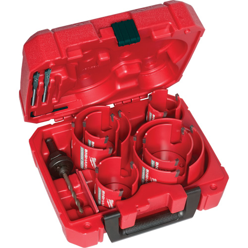 Big Hawg Hole Saw Set, 10 Pieces Ontario Safety Products