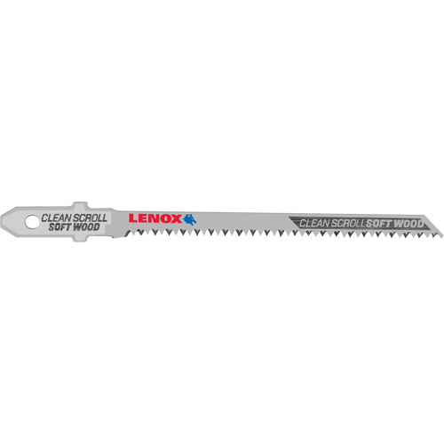 Lames de scie sauteuse pour coupe propre, Bim&eacute;tal, Tige en T, 3-1/2" lo, 20 dents par pouce Ontario Safety Products