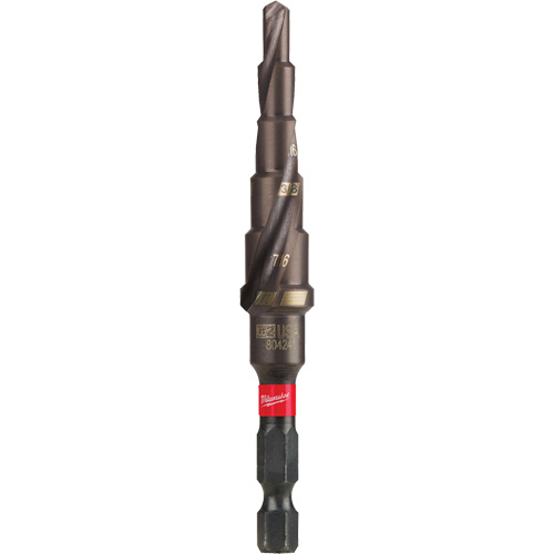Foret &eacute;tag&eacute; #2 Shockwave Impact Duty, 3/16" - 1/2", Incr&eacute;ments de 1/16", Titane Ontario Safety Products
