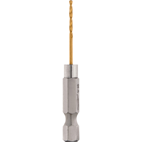 Shockwave Drill Bit, 1/16", Titanium, 5/8" Flute, 135° Point Ontario Safety Products