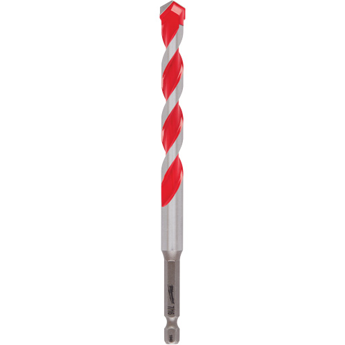 Shockwave Reduced Shank Hammer Drill Bit, 7/16", Carbide, 4" Flute Ontario Safety Products