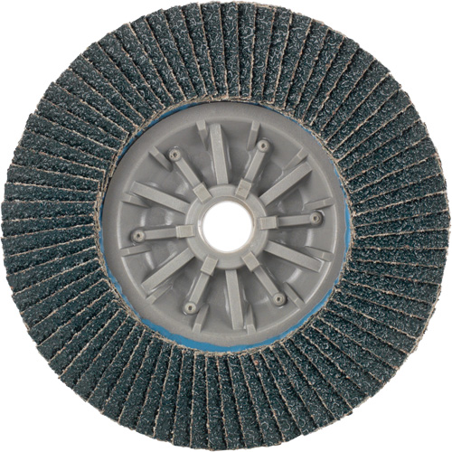 Disque &agrave; lamelles Long Life C-Trim, 4-1/2" x 5/8"-11, Type 27, Grain 40, Alumine de zirconium Ontario Safety Products