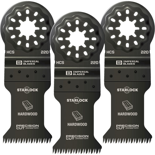 Lames &agrave; dents japonaises 1-3/8" pour le bois dur Starlock Ontario Safety Products