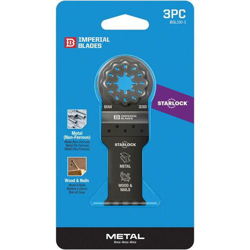 Lame standard pour le m&eacute;tal 1-1/8" Starlock Ontario Safety Products