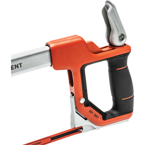 Scie &agrave; m&eacute;taux &agrave; tension rapide avec poign&eacute;e &agrave; double mat&eacute;riau, 12", Prise Ergonomique Ontario Safety Products