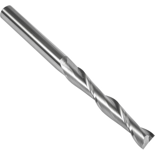 Fraise en bout carr&eacute;e extra longue 30° S111, 1/2" dia., 6" lo, 2 cannelures, 1/2" tige, Carbure Ontario Safety Products