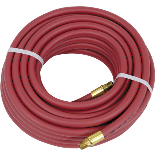Heavy-Duty Air Hose, Air, PVC, 3/8" dia. x 50', 300 psi, 1/4 NPT Ontario Safety Products