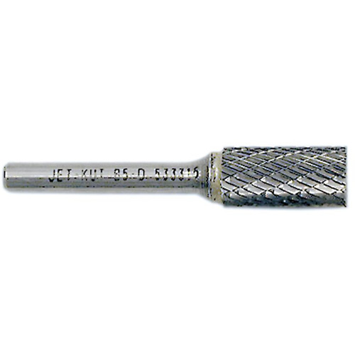 Fraise cylindrique JET-KUT avec coupe en bout, 1/4" Dia., 1/4" Tige, 5/8" Prof. de la coupe Ontario Safety Products