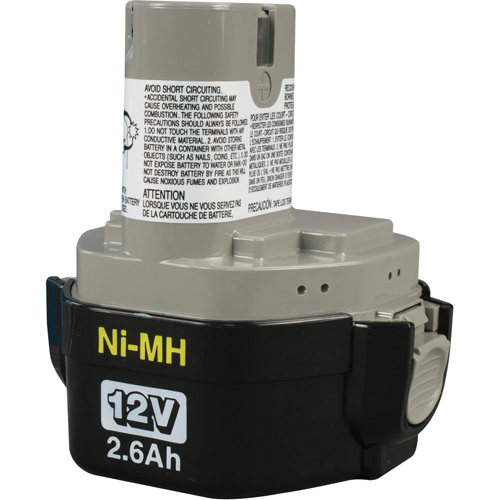 Pod-Style Battery, Ni-MH, 12 V, 2.6 A Ontario Safety Products