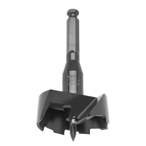 Standard Self-Feed Drill Bit, 2-9/16", 3-5/8" Length, 7/16" Hex Shank Ontario Safety Products