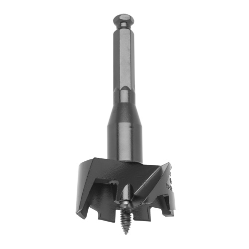 Heavy-Duty Standard Self-Feed Drill Bit, 2-1/8", 4-1/2" Length, 7/16" Hex Shank Ontario Safety Products