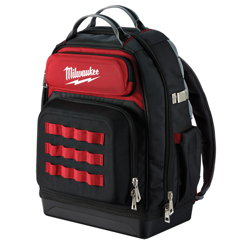 Ultimate Jobsite Backpack, 20" L x 17" W, Black, Ballistic Ontario Safety Products