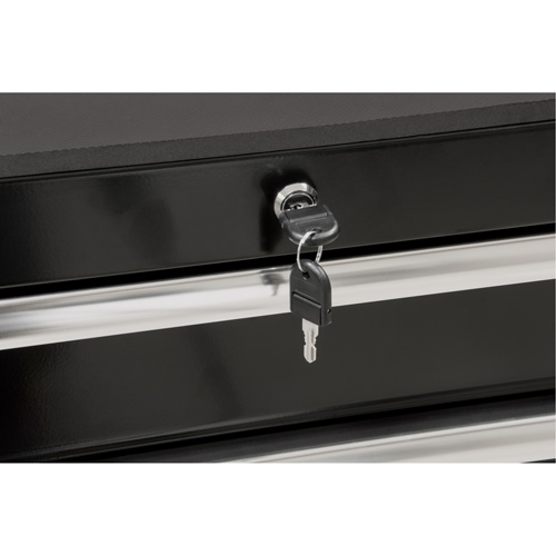 Heavy-Duty Tool Cart, 7 Drawers, 28" W x 22" D x 42-3/8" H, Black Ontario Safety Products