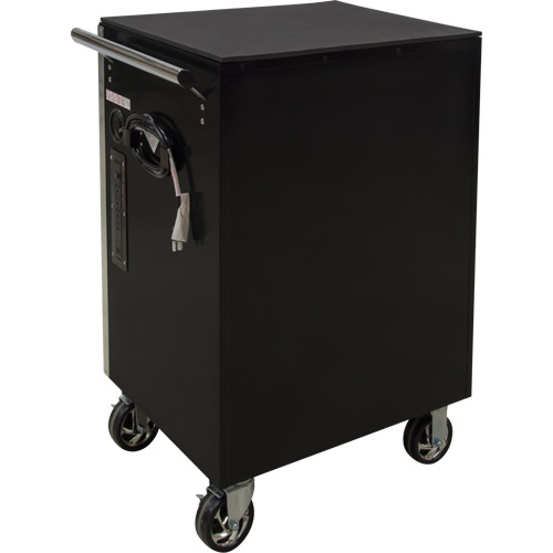 Heavy-Duty Tool Cart, 7 Drawers, 28" W x 22" D x 42-3/8" H, Black Ontario Safety Products