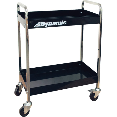 Utility Cart, 2 Tiers, 30" x 36" x 16" Ontario Safety Products