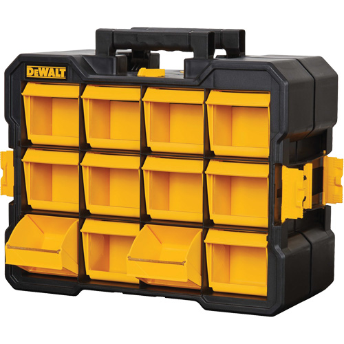 Organisateur Flip-Bin, 3-7/8" la x 17-3/4" p x 13-7/8" h, Noir/Jaune Ontario Safety Products