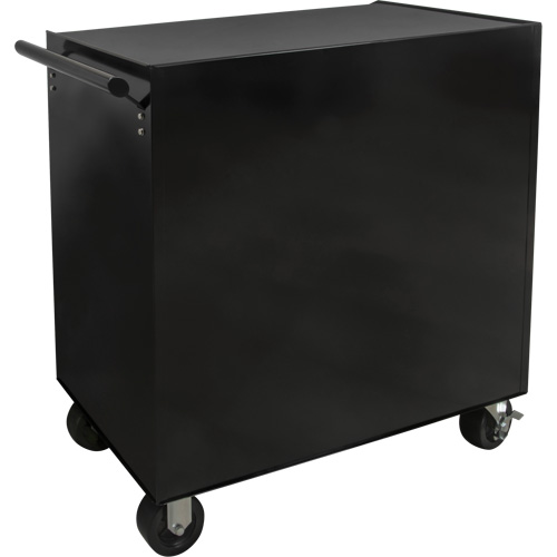 Industrial Tool Cart, 6 Drawers, 39" W x 20-4/5" D x 38-1/2" H, Black Ontario Safety Products