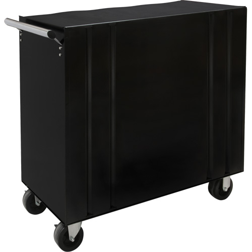 Chariot &agrave; outils industriel, 8 tiroirs, 44-3/10" la x 21-1/10" p x 36-7/10" h, Noir Ontario Safety Products