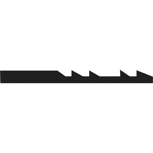 12-Piece Double Tooth Scroll Saw Blades, Scroll cutting, 0.024" W x 5" L, 37 TPI Ontario Safety Products
