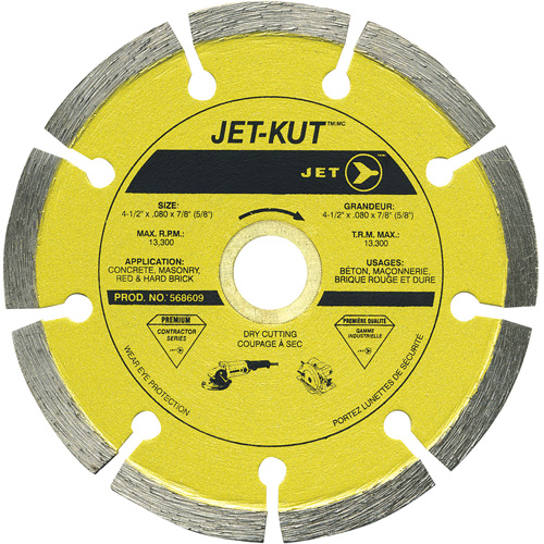 JET-KUT Premium Segmented Diamond Blade Ontario Safety Products