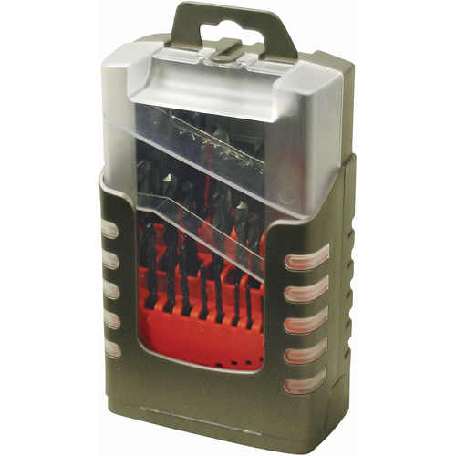 Jeux de forets, 25 morceaux, Acier rapide Ontario Safety Products