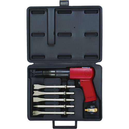 Ensemble de marteau pneumatique de s&eacute;rie lourde, 25 pi³/min, 1/4", 2300 coups/min, 3/4" x 3-1/2" (19 mm x 89 mm) Ontario Safety Products