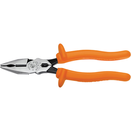 Pinces isol&eacute;es coupantes de c&ocirc;t&eacute; &agrave; relief de sertissage Ontario Safety Products