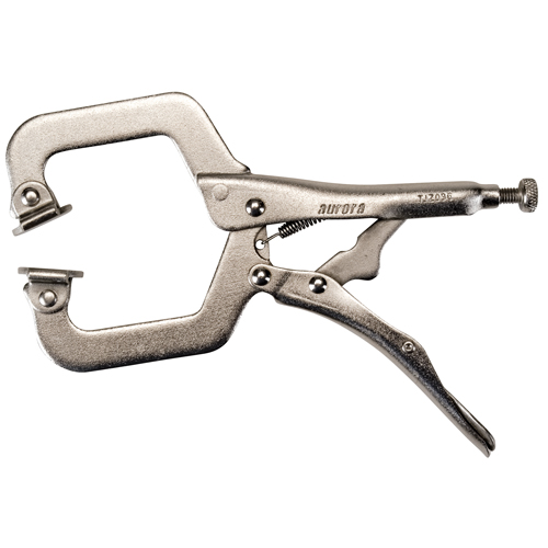 Pince-&eacute;tau avec coussins pivotants, Longueur 6", Pinces serre-joints Ontario Safety Products