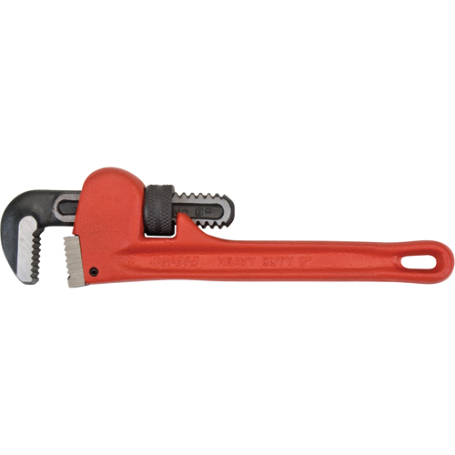 Cl&eacute;s &agrave; tuyaux, Cap des m&acirc;choires 1", Longueur 8", Fini Rev&ecirc;tement en poudre Ontario Safety Products
