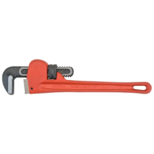 Cl&eacute;s &agrave; tuyaux, Cap des m&acirc;choires 1-1/2", Longueur 10", Fini Rev&ecirc;tement en poudre Ontario Safety Products