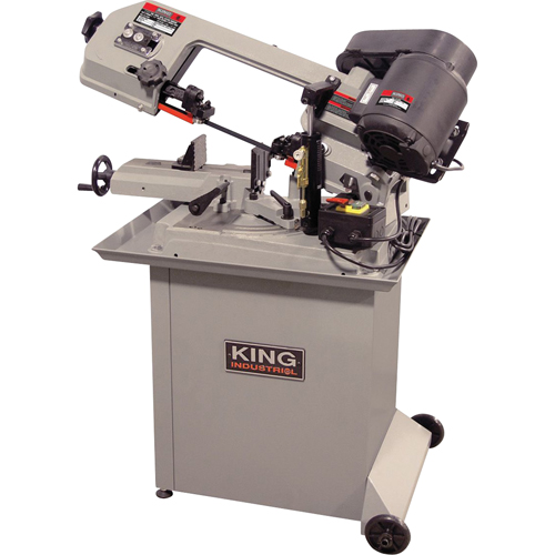 Dual Swivel Metal Cutting Band Saws, Horizontal, Round 5" and 5" x 6" Rectangular Cutting Capacity Ontario Safety Products